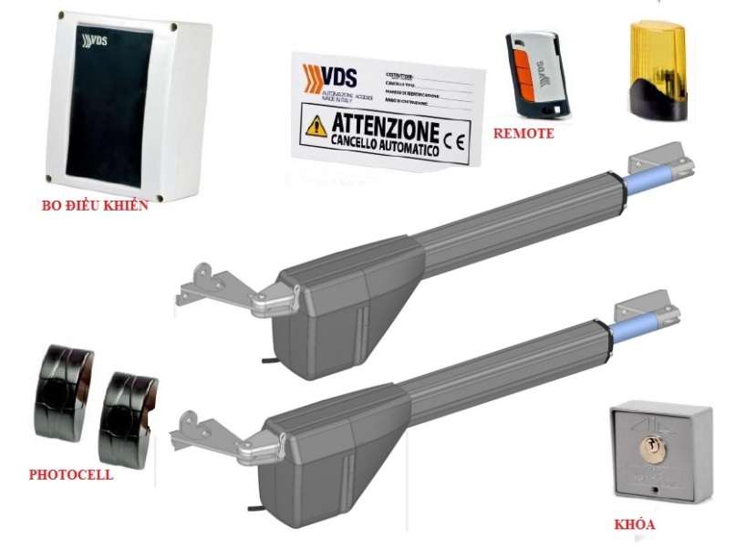 Thiết bị bộ cổng tự động cánh tay đòn Thiết bị bộ cổng tự động cánh tay đòn